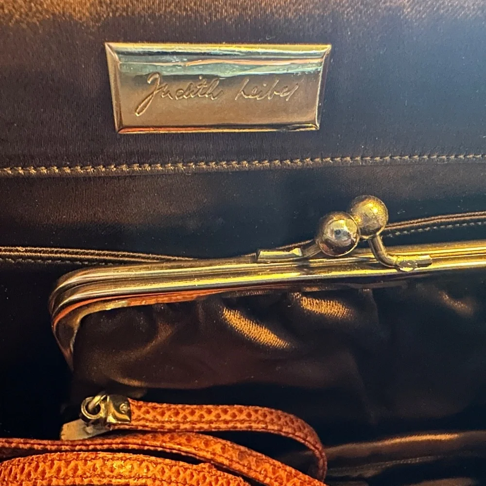 Judith Leiber Tri-color Clutch